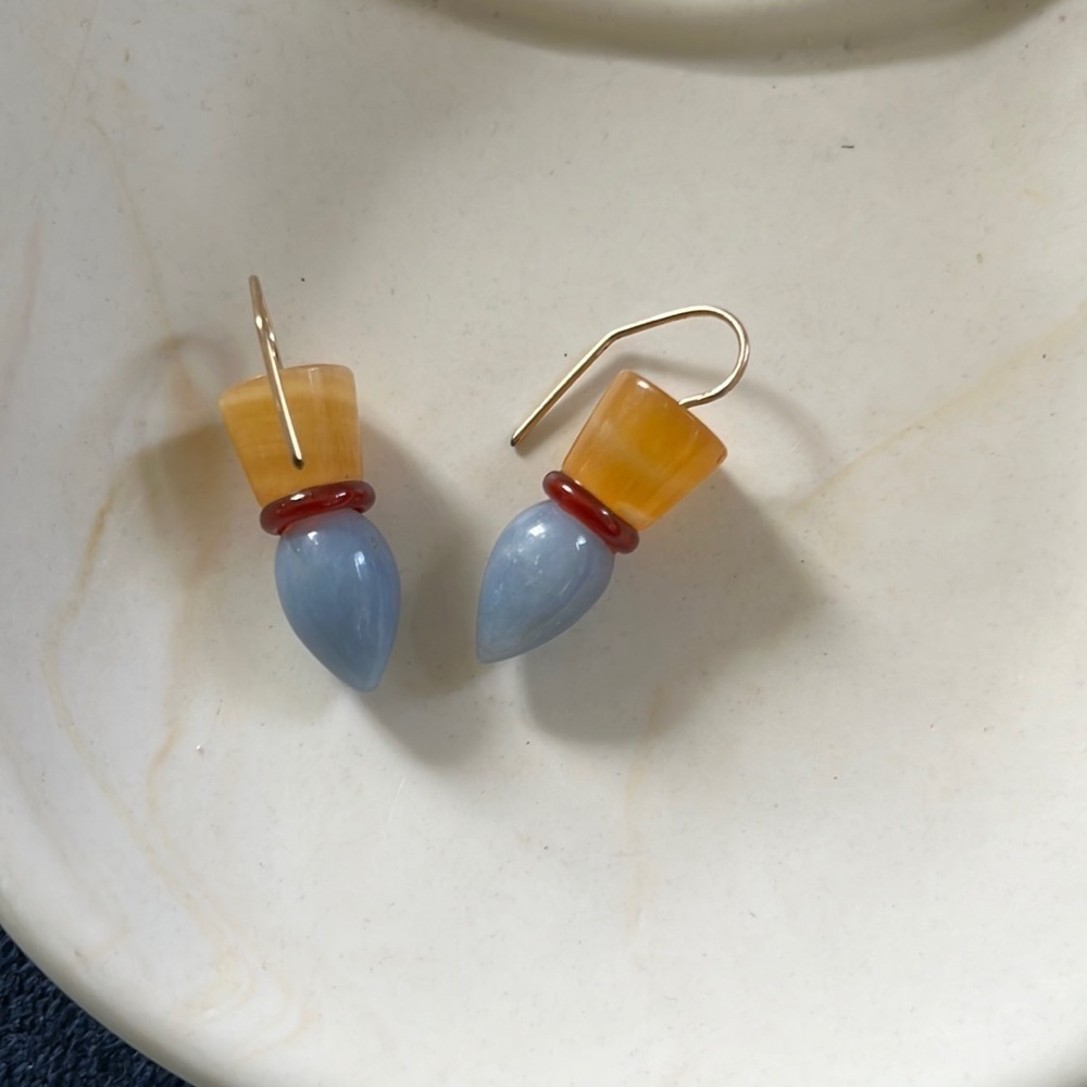 Unique Glass Earrings